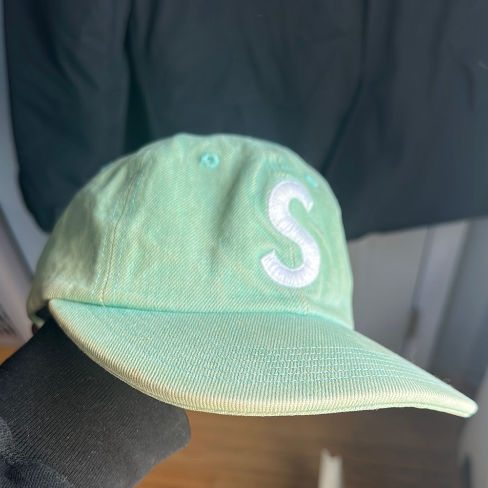 Supreme S Logo Cap Mint